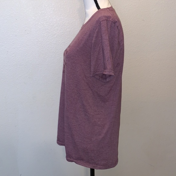 Purple passive aggressive short sleeve top - Picture 5 of 6